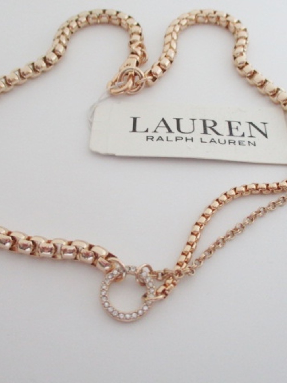 RALPH LAUREN - Gold Tone Necklace